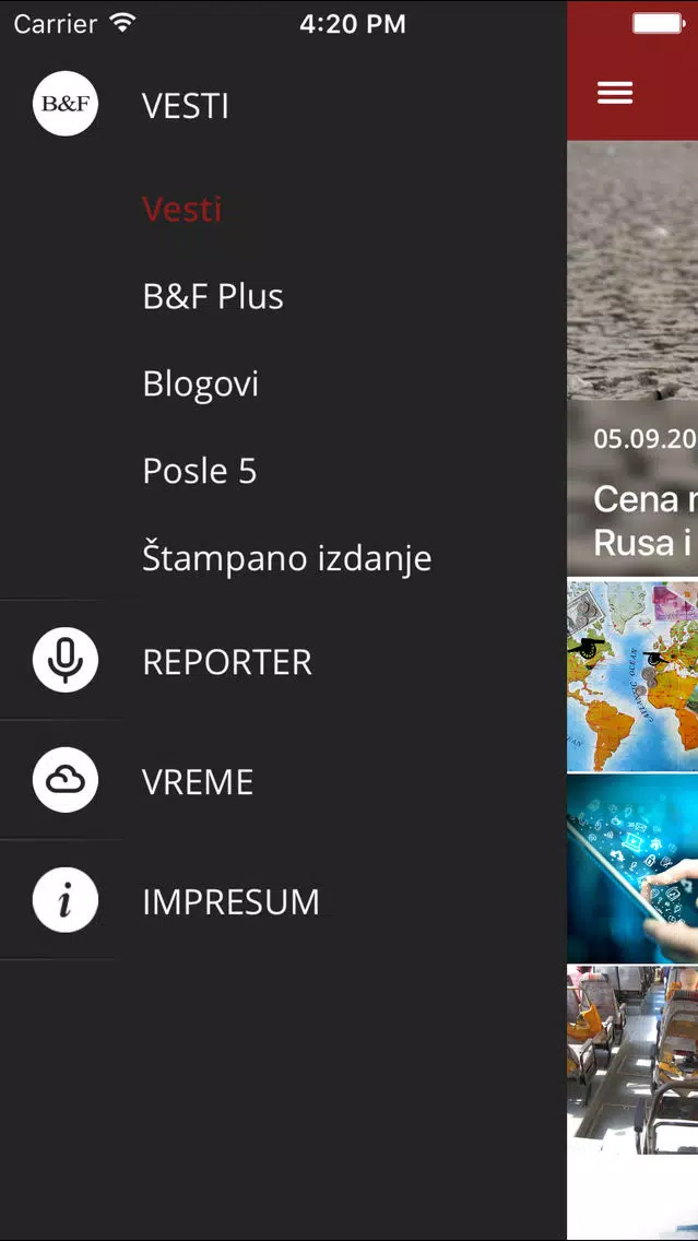 Biznis i finansije Ekran Görüntüleri