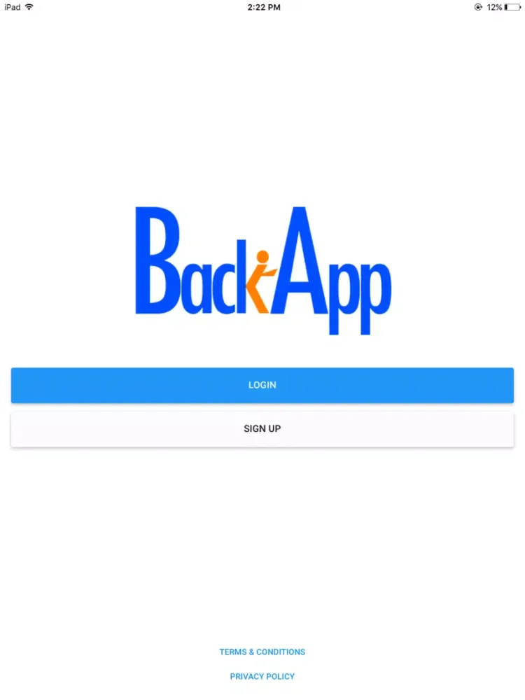BackApp Facility iPad  Ekran Görüntüleri