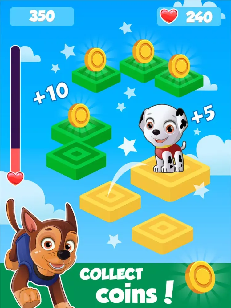 Capturas de tela do Brave paw puppy team iPad 