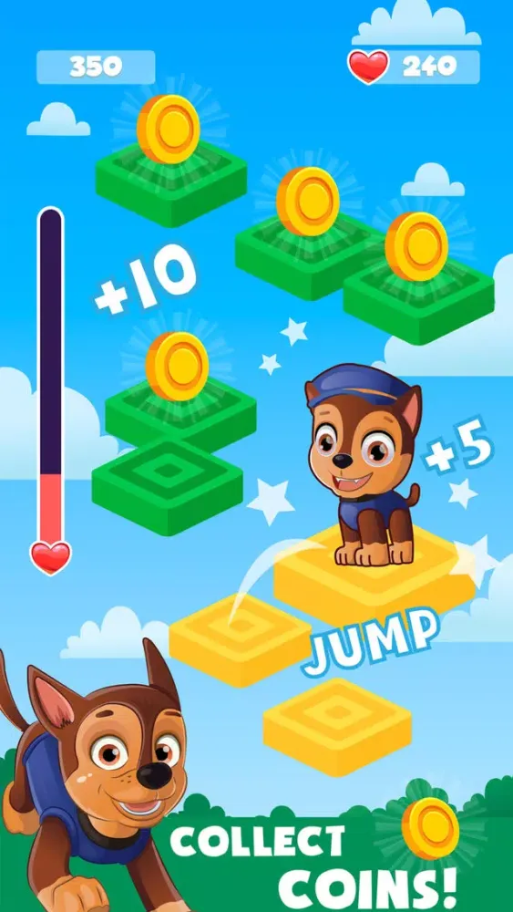 Capturas de tela do Brave paw puppy team