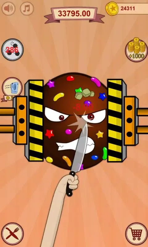 Zombie Food Clicker スクリーンショット
