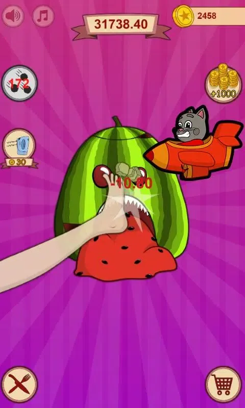 Zombie Food Clicker スクリーンショット