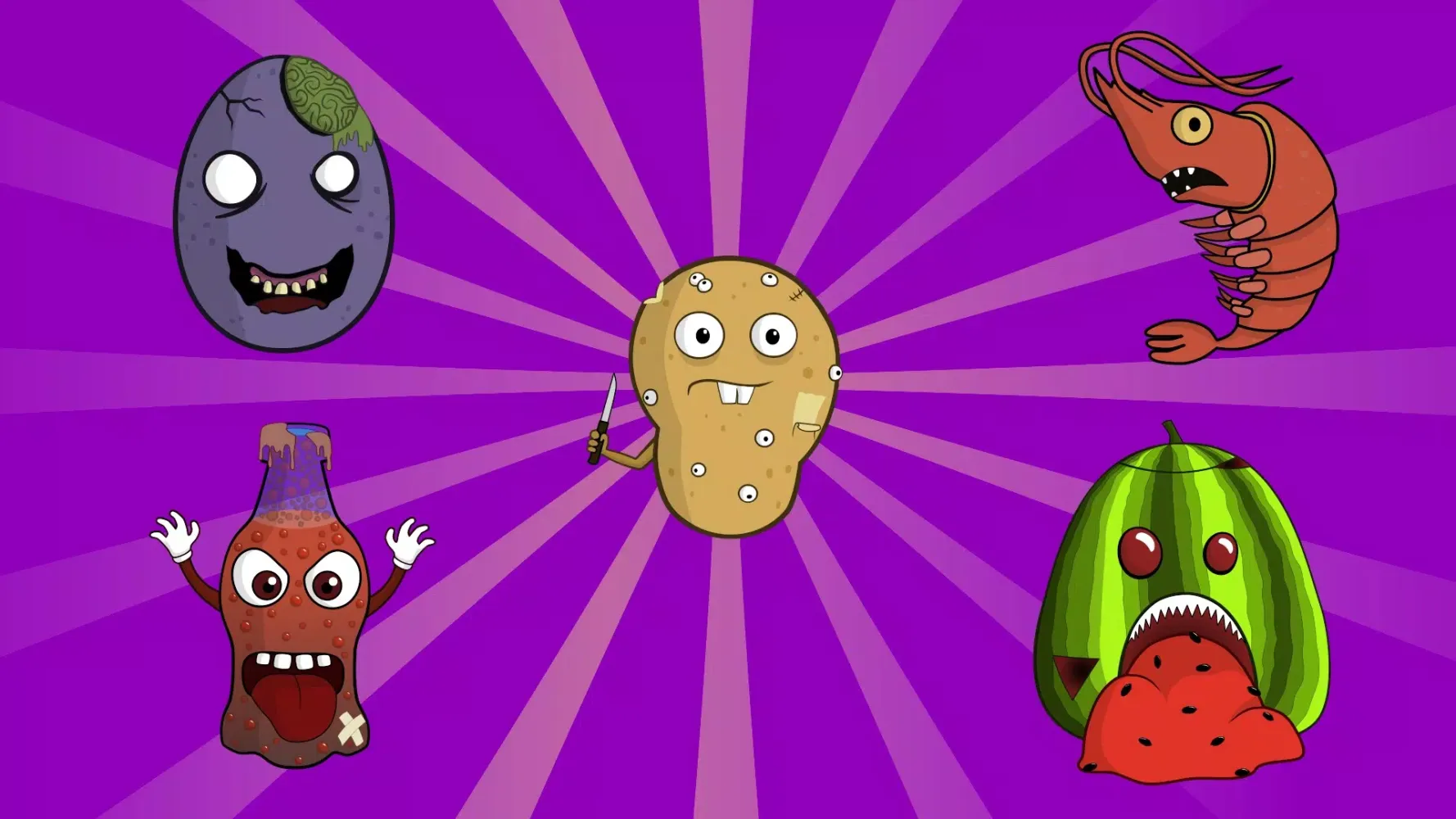 Zombie Food Clicker スクリーンショット