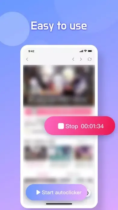 Captures d'écran de Auto Clicker Pro-Auto tapper