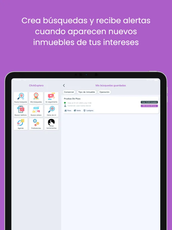 Clickexplora iPad 应用截图