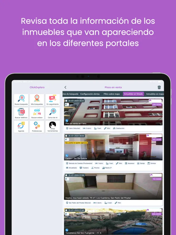Clickexplora iPad 应用截图