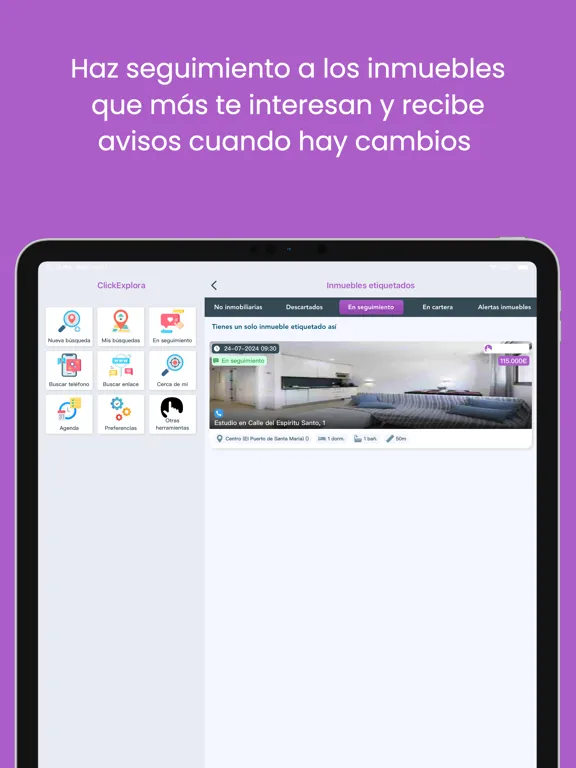 Clickexplora iPad 应用截图
