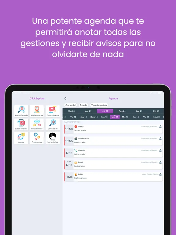 Clickexplora iPad 应用截图