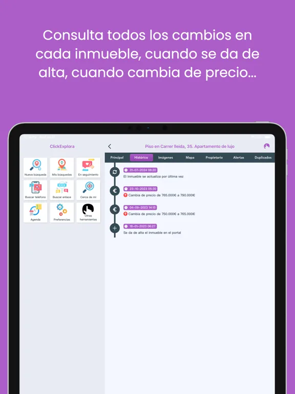 Clickexplora iPad 应用截图