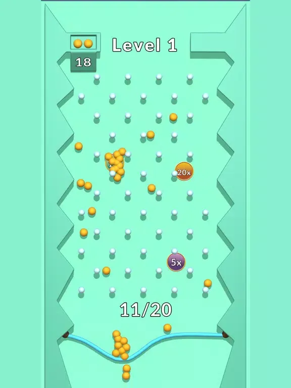 ภาพหน้าจอของ Plinko Drop iPad 