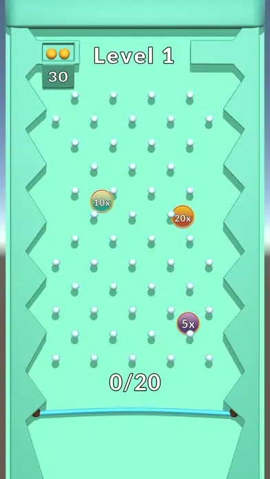 ภาพหน้าจอของ Plinko Drop