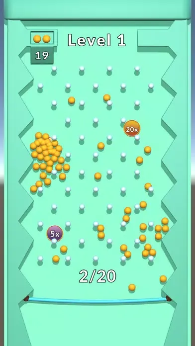 ภาพหน้าจอของ Plinko Drop