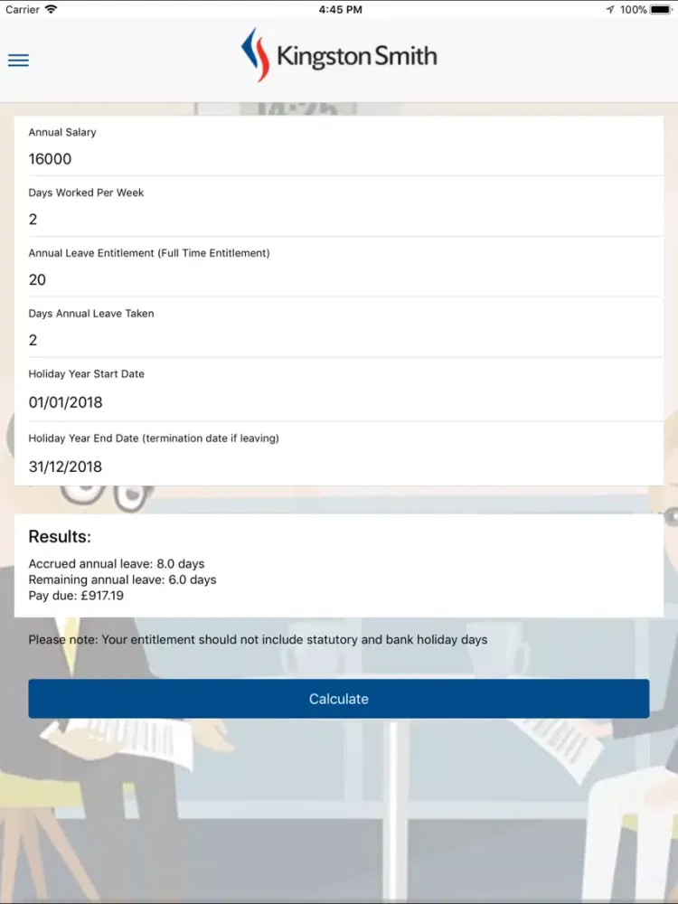 Moore Kingston Smith HR iPad  Screenshots