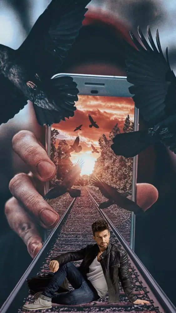 AI Nature Photo Frame & Editor Screenshots