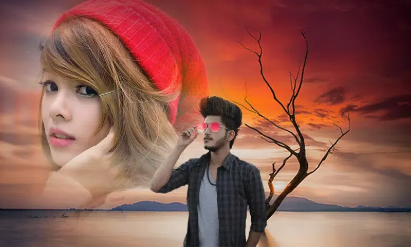 AI Nature Photo Frame & Editor Screenshots