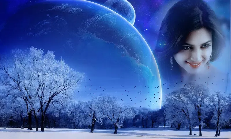 AI Nature Photo Frame & Editor Screenshots