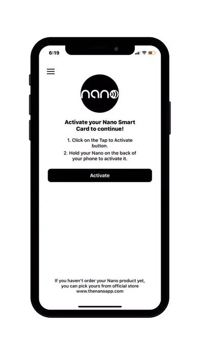 ภาพหน้าจอของ Nano - Digital Business Card
