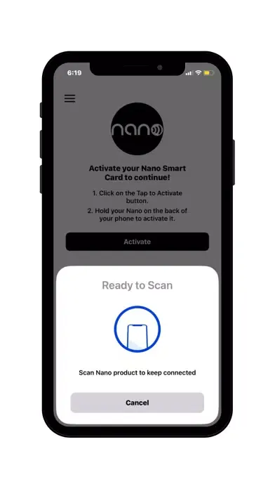 ภาพหน้าจอของ Nano - Digital Business Card