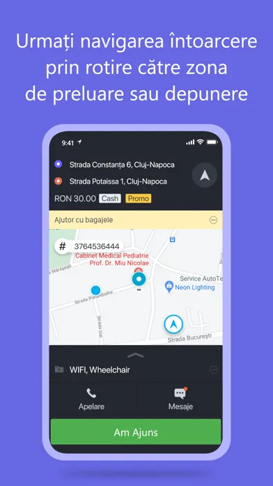 Ảnh chụp màn hình của Click Taxi Sofer