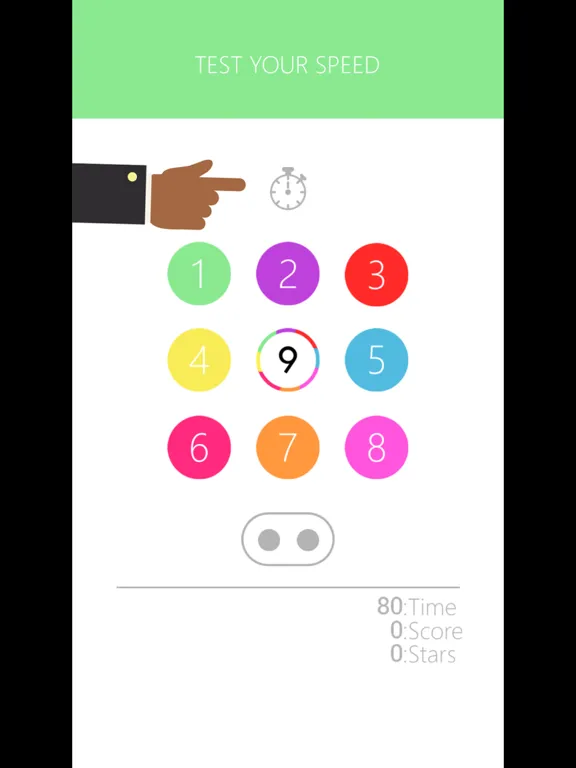 Zrzuty ekranu Match Nine iPad 