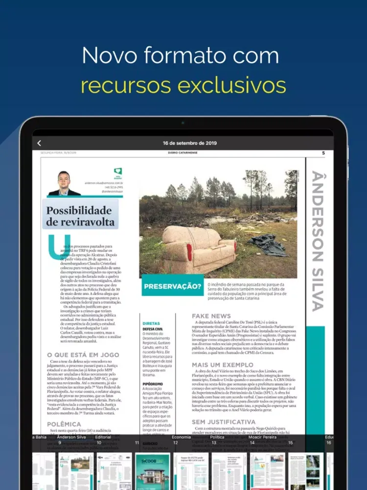 DC Jornal Digital iPad  스크린샷