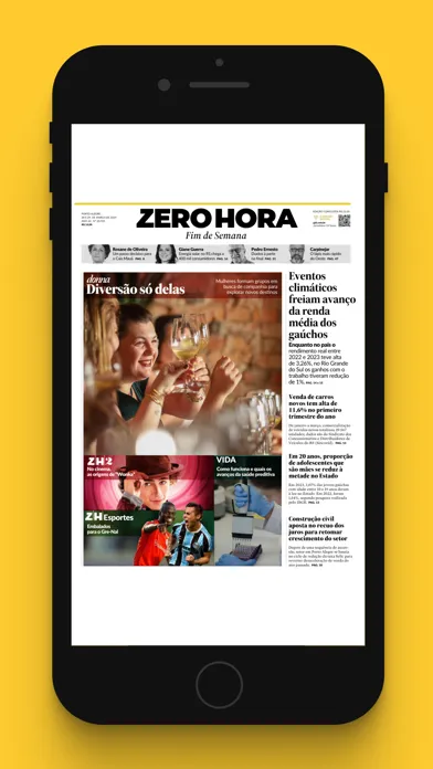Capturas de pantalla de ZH Jornal Digital