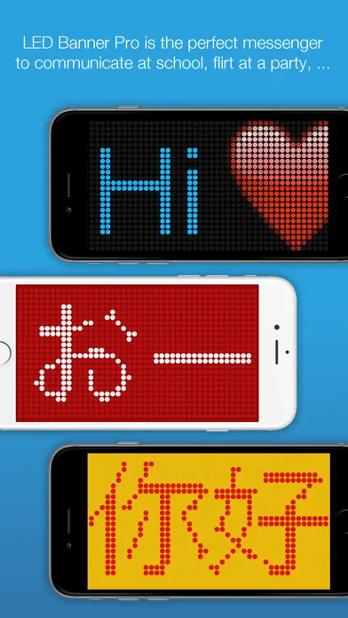 Zrzuty ekranu LED Banner Pro