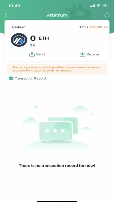 Capturas de pantalla de PanDa:DeFi wallet BTC ETH
