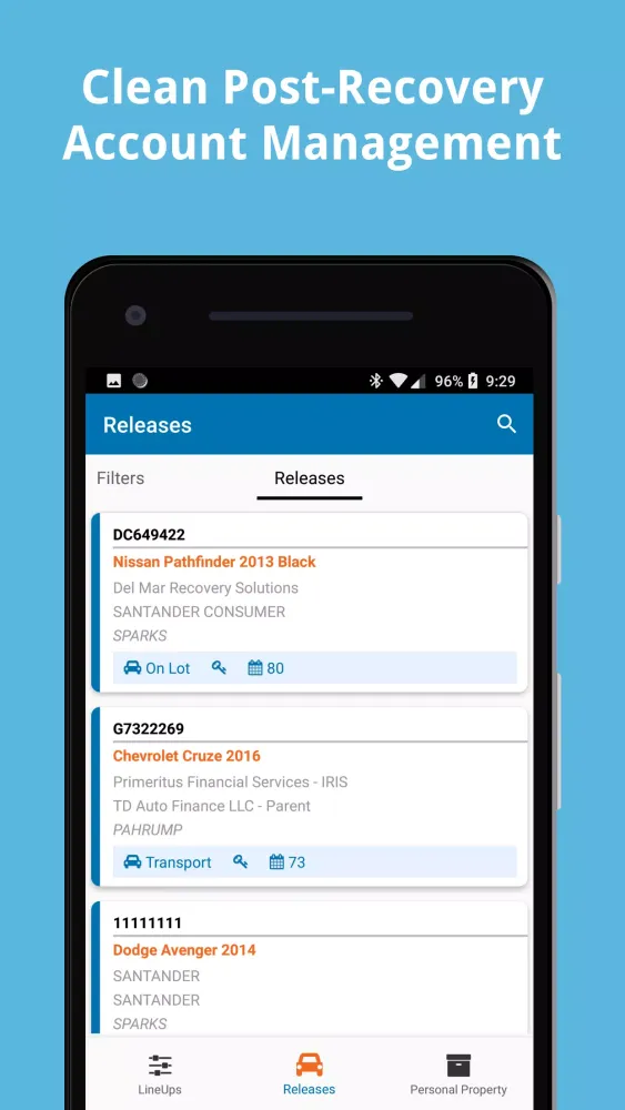 Cleardata 스크린샷
