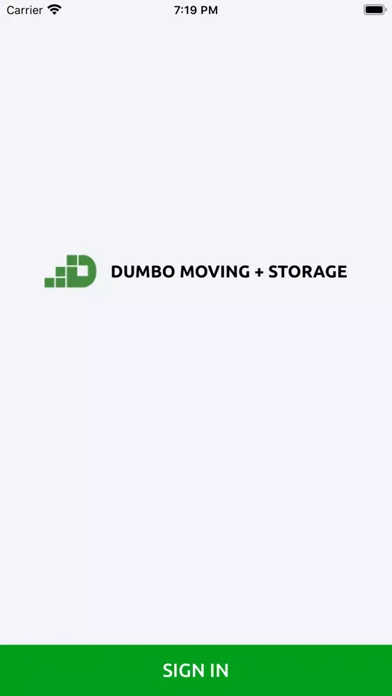 Ảnh chụp màn hình của Dumbo Moving Clients