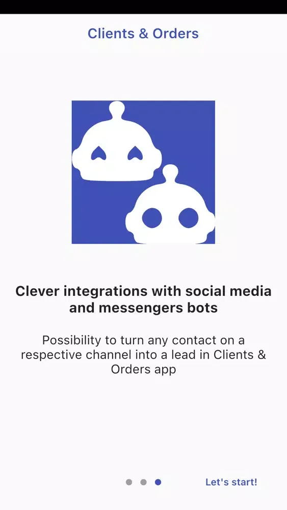 Clients and Orders CRM Ekran Görüntüleri