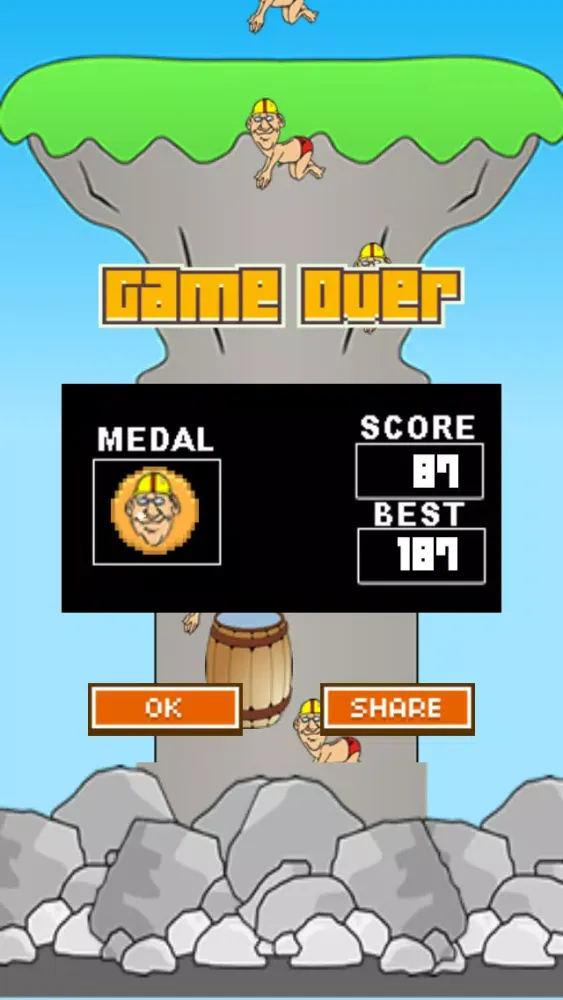 Capturas de pantalla de Cliff Diver - Jump into the Barrel Adventure for Teens