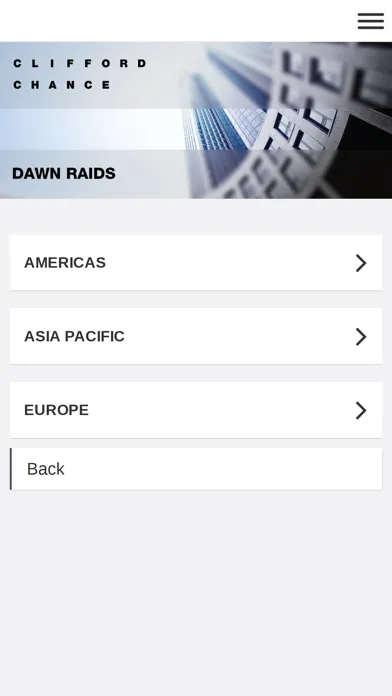 Screenshot di Clifford Chance Dawn Raids