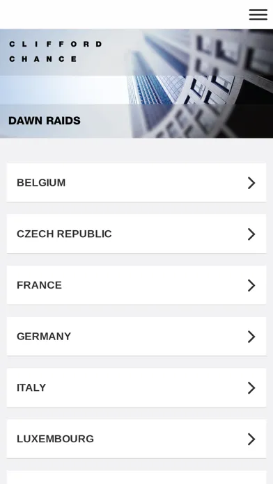 Screenshot di Clifford Chance Dawn Raids