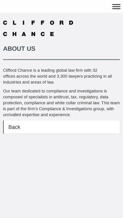 Screenshot di Clifford Chance Dawn Raids