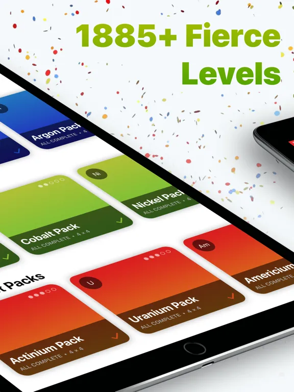 Unfoldit — Paper Brain Game iPad  스크린샷