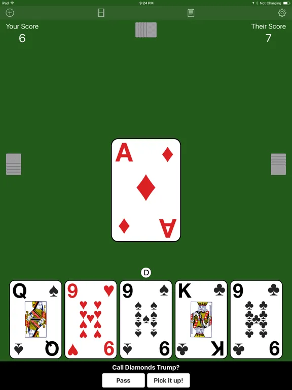 Capturas de tela do Super Euchre! iPad 