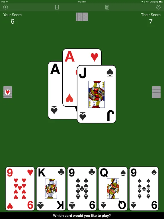 Capturas de tela do Super Euchre! iPad 