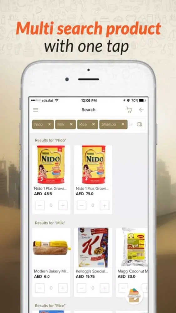 Clikat - Grocery Delivery & More应用截图