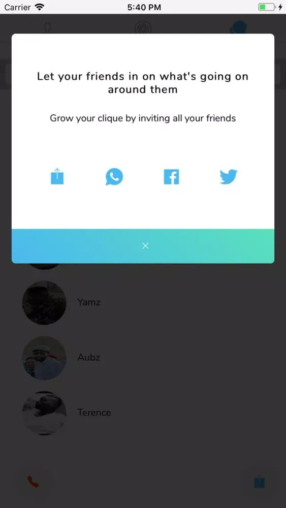 Screenshot di Clik - Grow Your Circle