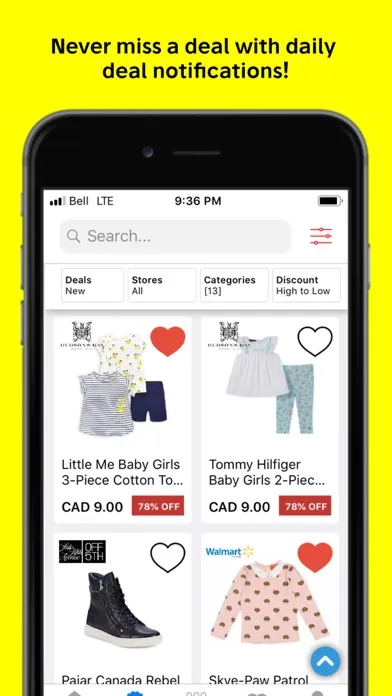 Screenshot di Cliky Deal Notifications