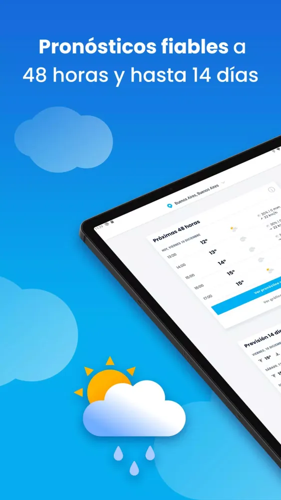 Clima: Weather forecast Screenshots