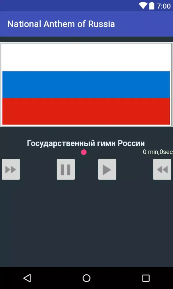 Tangkapan layar National Anthem of Russia