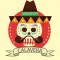 Calavera : Day Of The Dead - Add stickers, backgrounds and customize pictures