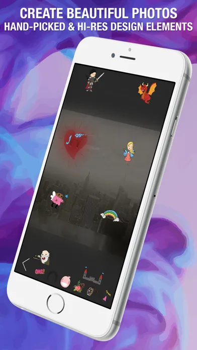 Cute Pic Lab Photo Editor Add cool stickers & text Screenshots