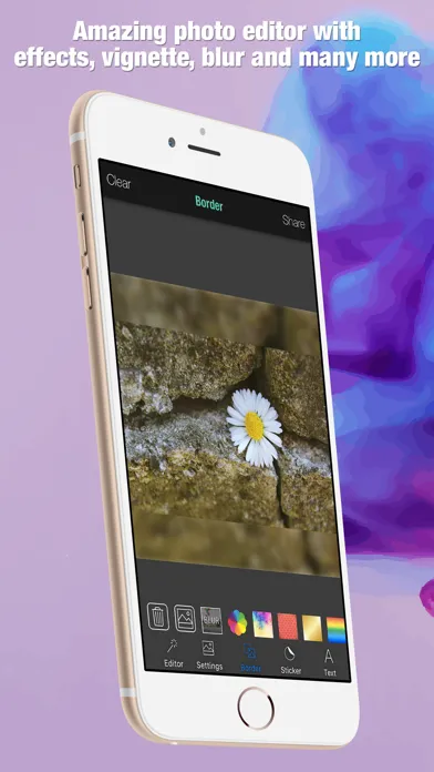 Cute Pic Lab Photo Editor Add cool stickers & text Screenshots