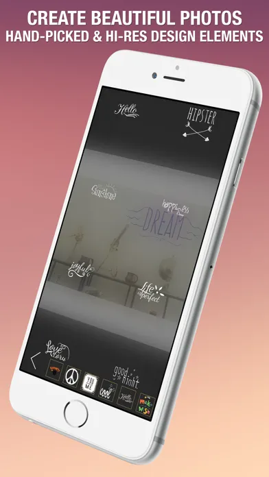 ภาพหน้าจอของ PicTextArt - Easy to add word, caption edit photos