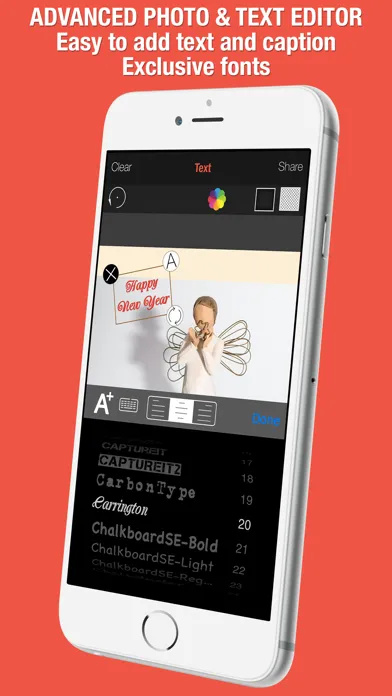 XmasPicFrames – Christmas & New Year Photo Frames应用截图