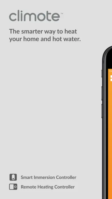 Screenshot di Climote Remote Heating Control