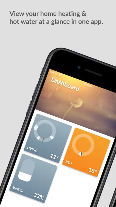 Screenshot di Climote Remote Heating Control